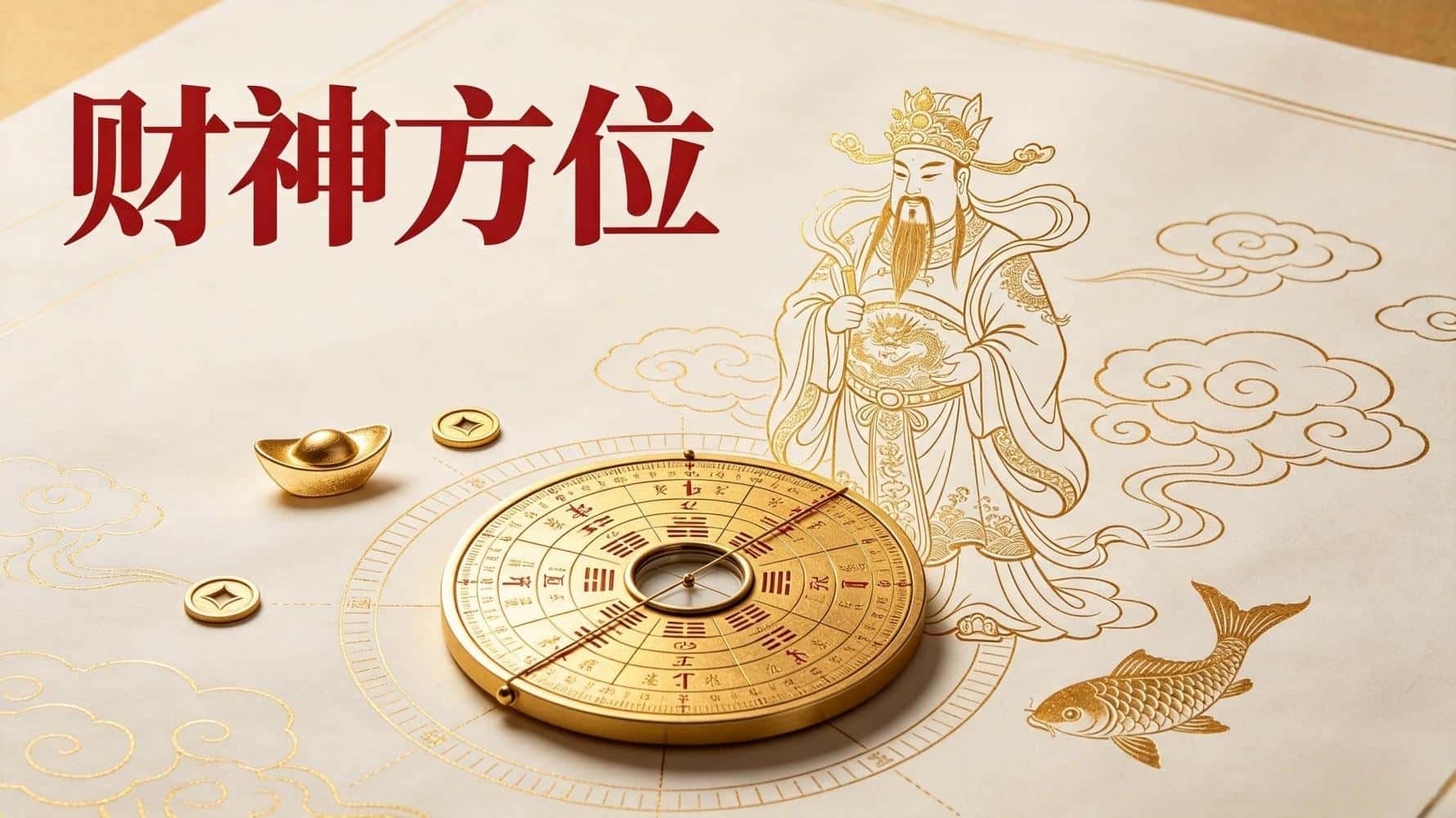 2026年财神方位全解析：3个核心原则让财运方位更清晰